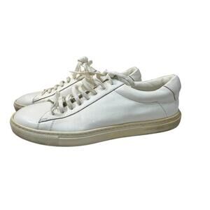 Oliver Cabell Low 1 White Leather Sneakers Shoes Size 39 Men's Tennis Comfort